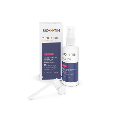 Minoxidil BIO-H-TIN 20 mg/ml Spray 60ml Frauen Set
