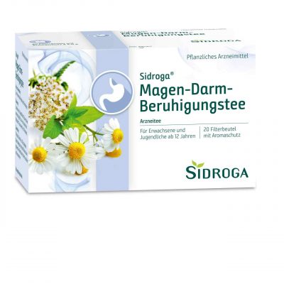 Sidroga Magen-Darm-Beruhigungstee Packshot (300 dpi)