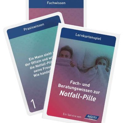 Aristo Pharma Lernkartenspiel Notfall-Pille (150 dpi)